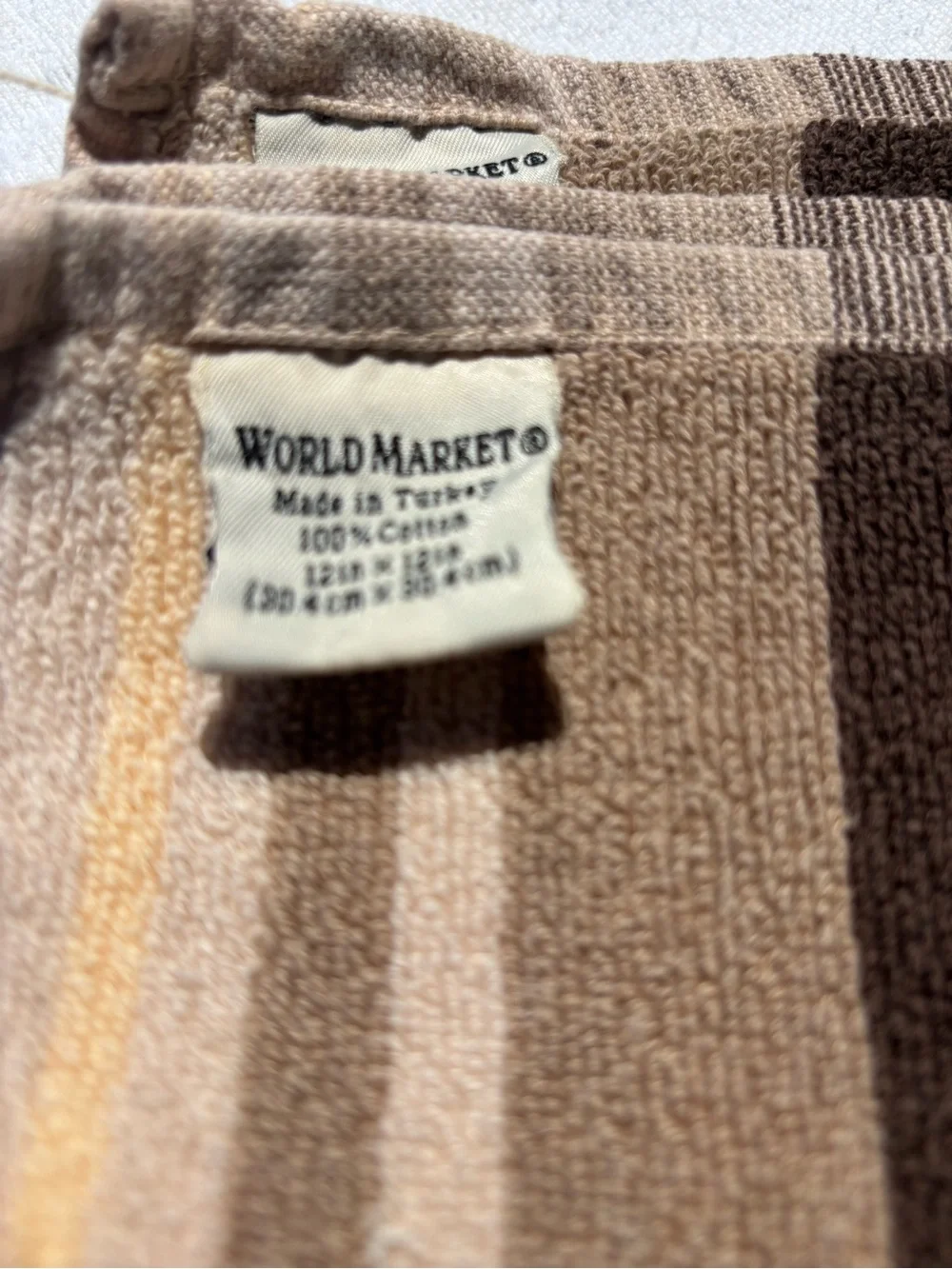 Vintage towel set WORLD MARKET